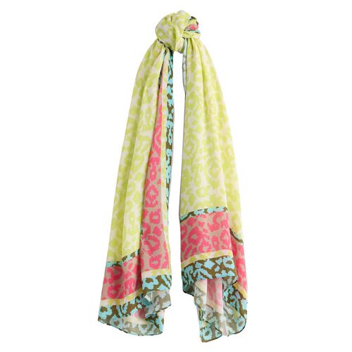 White Stuff Animal Patchwork Scarf